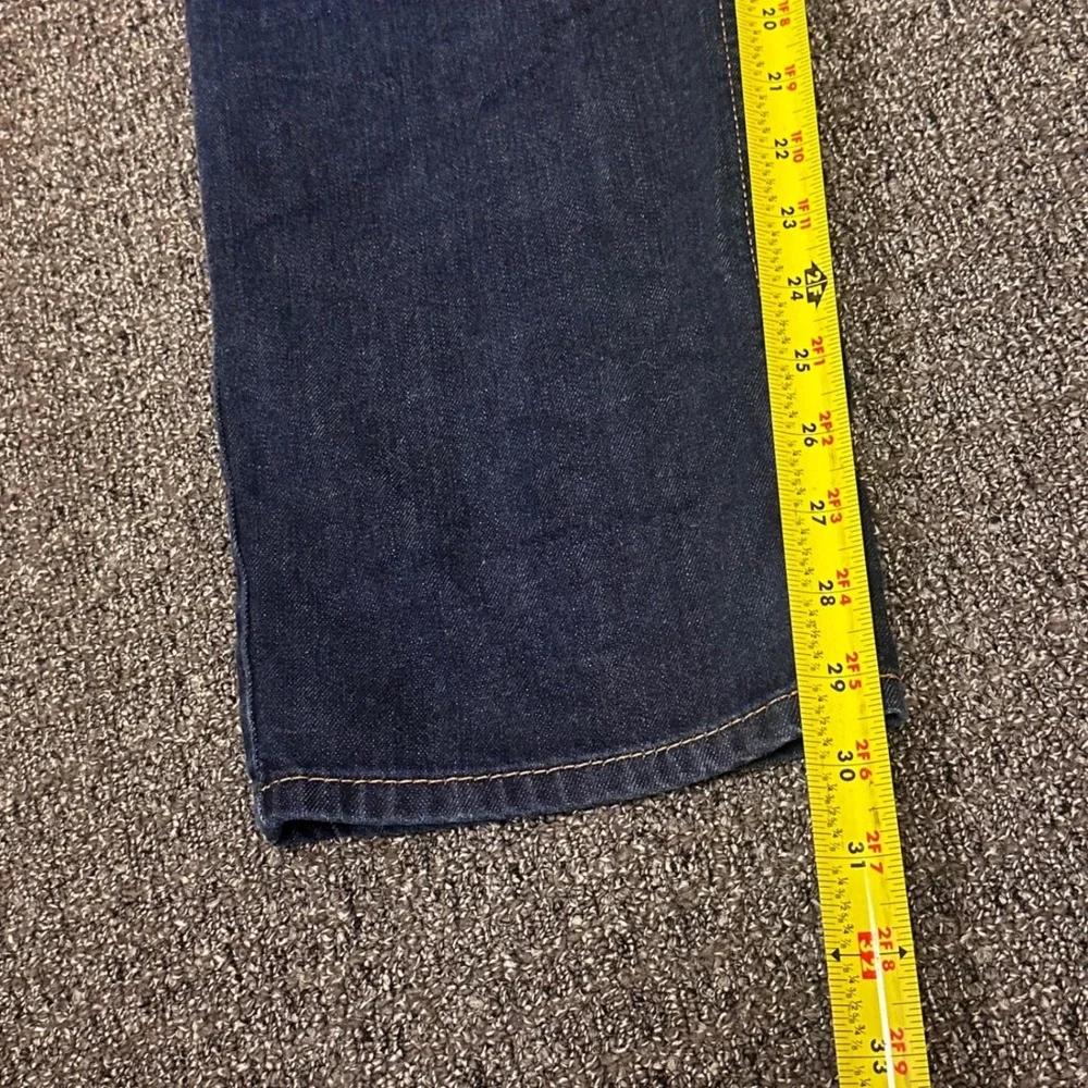 Levis 541 Athletic Taper Jeans Mens 36x30 Dark Wash Indigo Denim Blue Pants - Picture 6 of 7